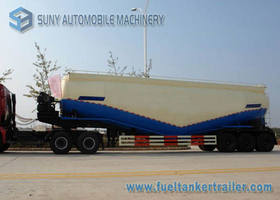 60 M3 Dry Bulk Tanker Trailer 3 Axis Bulk Fuel Tanker Semi Trailer