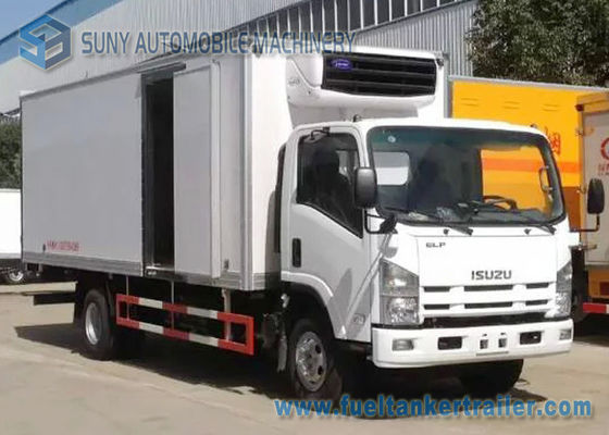 139 kw / 190 hp ISUZU 700p refrigerated delivery truck Load  10 T fridge truck hire