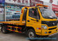 6 Wheeler 4 X 2 5T Flatbed Tow Trucks For Road Block Removal