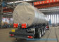 50000L 3 Axle Stainless Steel Asphalt Tanker Trailer Flatbed Semi Trailer