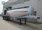 V shape 3 Axles 35m3 Dry Bulk Tank Trailer Cement Semi Trailer For Transportation