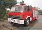 Carbon Steel Q235 Tank Two Axle Dongfeng Fire Fighting Vehicle 4x2 With ISB190 40 Engine