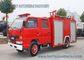 Mini Red 2000L 2 Axle JMC Fire Fighting Vehicles Foam Fire Truck