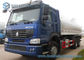 Sinotruk 270HP 6x4 Oval Oil Tank Truck With ZZ1257M4347D1 Chassis