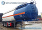 Tri-axle Oil Tank Trailer 35000L Ammonia water Chemical Tank trailer Q345 / Q235