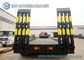 Low Bed Semi Flatbed Semi Trailer 70 T 3 Axles With 16m Length
