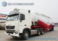 White Durable Heavy Duty Dry Bulk Tanker Trailer High Capacity