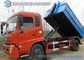 Dongfeng 4x2 8cbm- 10cbm arm hook Garbage Trucks 2 axles 180hp