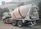 340 HP 10 Wheeler Foton Auman Concrete Mixer Truck 9000 Liters Agitating Lorry With VT Cab