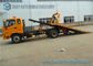 Yellow Forland Times 5T flatbed tow truck 3 Seats 1 Sleeper Left Hand Drive