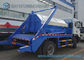 Dongfeng 6 Ton - 8 Ton Garbage Collection Truck Swing Arm With Left Hand Drive