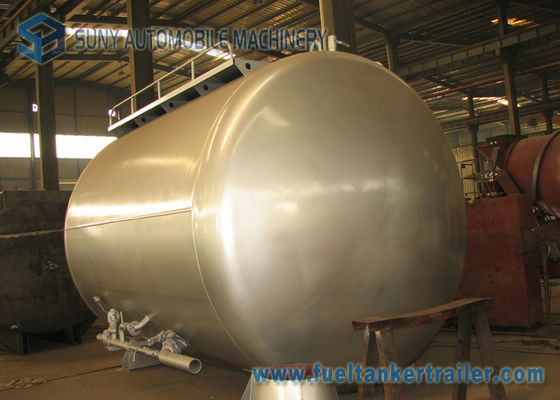 Q345 Carbon Steel Storage Dry Bulk Tanker Semi Trailer Tanker 15m3