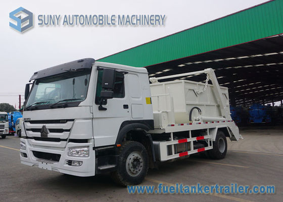 Sinotruk 12m3 Swing Arm Garbage truck HOWO Chassis 4x2 Drive 266hp