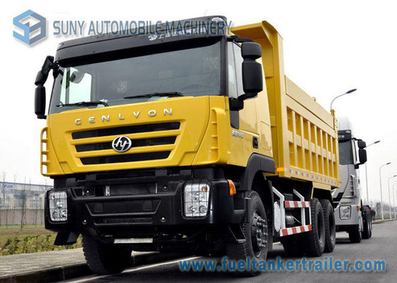 250kw / 340hp Heavy Duty Dump Truck IVECO HONGYAN GENLYON 6x4 Dump Truck 40 T