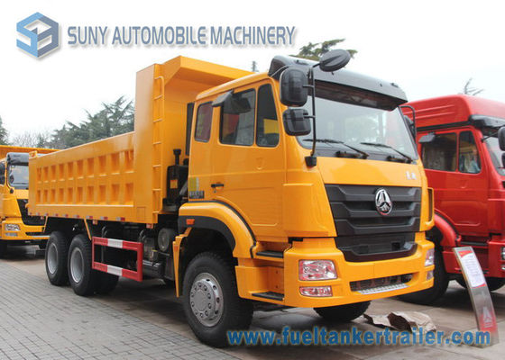 371hp Sinotruk engine hohan Heavy Dump Truck 6x4 Load capacity 40 T  19 cubic cargo