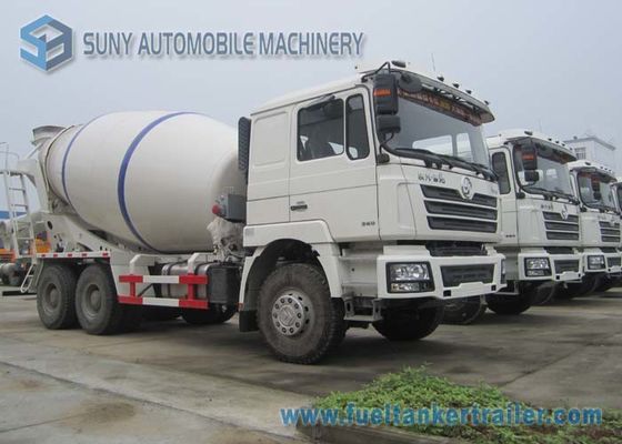 8M3  9M3 13M3 Concrete Mixer Vechile 6X4 Shacman Delong F2000 Concrete Mixer Truck  White Red Blue