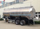 Two Axle 45m3 Tipping Dry Bulk Tank Trailer Food Grade Flour Tanker Semi Trailer
