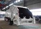 Isuzu 5 Speed Two Axle Garbage Trucks / Vehicle Single Row 130 Hp