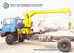 6.3 Ton Telescopic Boom Straight Arm Crane Mounted Truck 11260 mm Working Radius