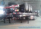 Carbon Steel Three Axle 50 Ton Flatbed Semi Trailer 13000*2500*1500mm