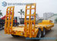 Low Bed 30 Ton Flatbed Semi Trailer Dual Axle Trailer With WABCO Brake
