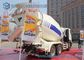 9 Cubic Meters Concrete Mixer Truck 350Hp HINO 700 LHD Foldable Chute