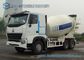HOWO A7 Concrete Mixer Truck 336Hp 7M3 Mixing Volume 10 Wheelers ZF Reducer