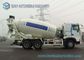 HOWO A7 Concrete Mixer Truck 336Hp 7M3 Mixing Volume 10 Wheelers ZF Reducer
