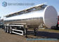 38000 L Chemical Oil Tank Trailer , Butyl Acetate Semi Trailer truck