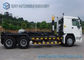 6x4 Drive Arm hooklift Garbage Trucks Foton chassis 8-10cbm 260hp