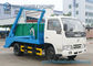 4m3 swing arm Garbage Container Truck Dongfeng  4x2 Drive 2 Axles 102hp