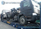 Black HOWO 6X4 Concrete Mixer Truck 7 Cubic Metre Drum Volume Mixing Capacity