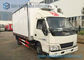 Load 3 T - 5 T JMC 4x2 frozen food delivery truck ISUZU Engine Load 80 Kw / 108 Hp