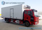 180 HP FAW J6 4x2 Refrigerator Van Truck Load 10T Box Volume 30 Cubic