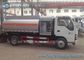 ISUZU 4x2 Fuel Oil Tank Trailer Carbon Steel 4000 L Refuel Tanker Truck