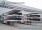 45 Feet Container Flatbed Semi Trailer , Capacity 40 T 45 Ton Trailer