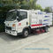 HOWO 7CBM High Pressure Brush Sweeper Road Cleaner Vehicle With Water Saving System