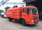 10T Dongfeng Kingrun Street Sweeper Truck With Dry Dust / Wet Dust Suction