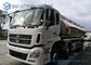 Dongfeng 8*4  27.5cbm Fuel Tank Trailer 340HP  Aluminium Alloy For Transporting Oil