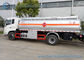 Light Diesel Chemical Tanker Truck / Small Fuel Tanker Truck Max Speed 85 Km / H