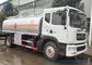 12m3 Stainless Steel Tanker Trailers , Small Fuel Tanker Truck 80 Km/H Max Speed
